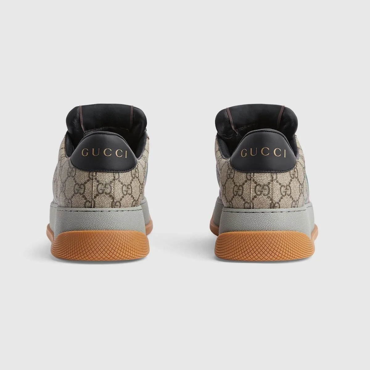 P660 Original item Private mold opening Gucci New Screener series Couple model Chubby Bread shoes Small dirty shoes Fatty Double G Casual sneakers Original purchase Development Original purchase Development Screener series sneakers are inspired by the classic sneakers of the 1970s. They are named after the defensive action in sports. They are decorated with striped webbing on the side and embellished with retro Gucci logos. These sneakers are made of GG canvas. Purple leather details add depth to the piece with sharp contrast, and the details are fuller. Exquisite packaging at the delivery counter Fabric: Original imported cowhide + double G fabric Lining: Original customized cowhide Sole: Original molded TPU outsole Sole thickness: 6CM Size: Women's 35-40 / Men's 39-44